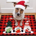thumbnail image 1 of Home Essentials 1PCS Christmas Decoration Doormat Farmhouse Happy Doormat Christmas Doormat Slip Autumn Indoor Floor Mat Low Profile Entrance Rug Autumn Holiday Mat Christmas Non Slip Visual Doorm, 1 of 6