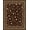 Brown, Pattern 1, variant on ODIKA 6x9 Machine Washable Non-Slip Area Rug, Classic Floral Vine Scroll Botanical Embellished Decoration High Traffic Rug, Brown, 526991
