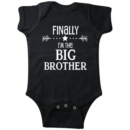 

Inktastic Finally Im the Big Brother Gift Baby Boy Bodysuit