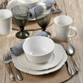 thumbnail image 4 of Pfaltzgraff® Abby 16-Piece Dinnerware Set Round White, 4 of 11