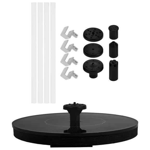 unbranded  Solar Powered Bird Bath Fountain Pump Aerator Detachable Water