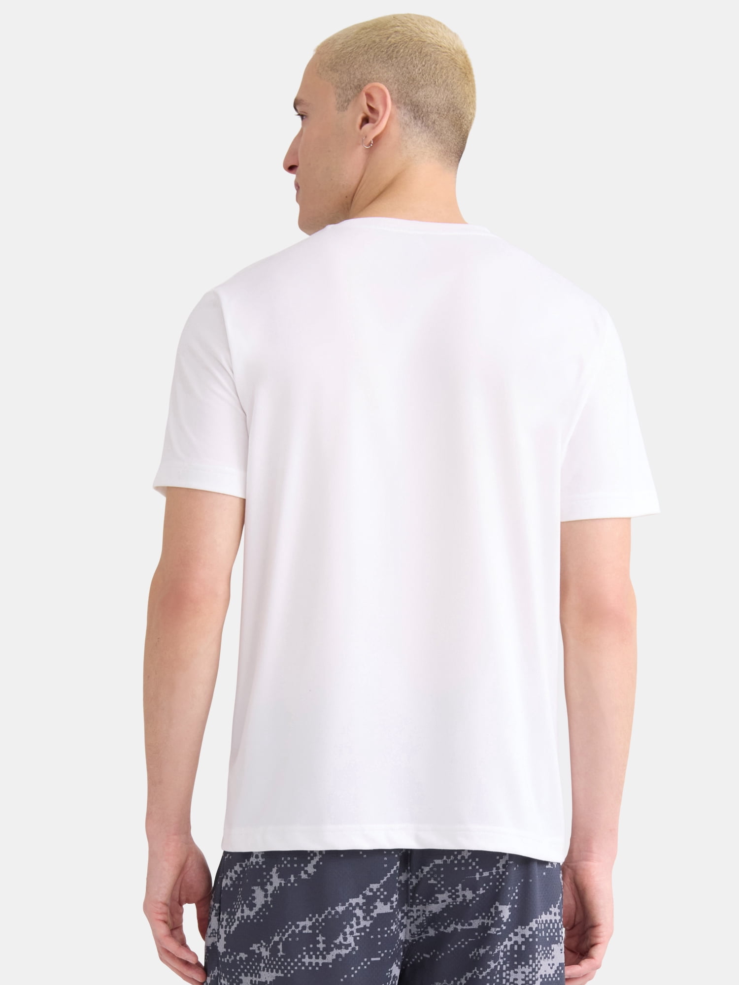 Athletic Works Men’s & Big & Tall Men’s Active Performance Jersey Tee Shirt, Sizes XS-5XL