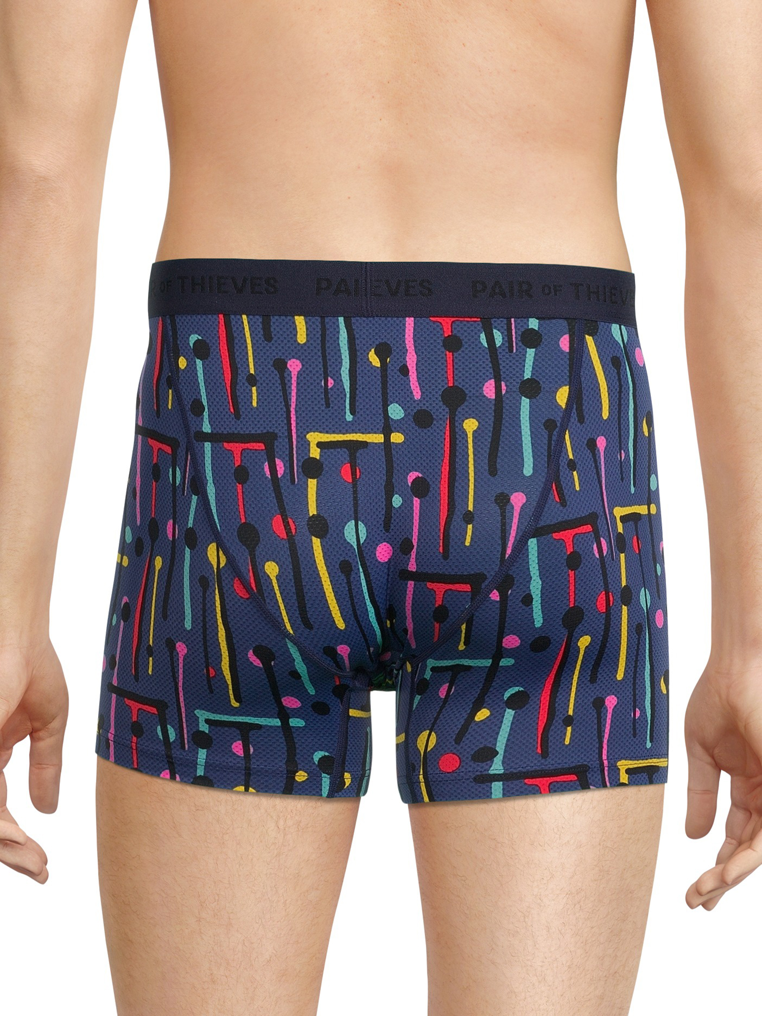 Pair of Thieves Men's Holiday Paint Boxer Brief, 1-Pack