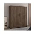 thumbnail image 4 of Ropero Closet Moderno 6 Puertas y 2 Cajones NT5130 Nogal, 4 of 6