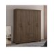 thumbnail image 4 of Ropero Closet Moderno 6 Puertas y 2 Cajones NT5130 Nogal, 4 of 6