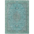 thumbnail image 2 of Addison Rugs Chantille Indoor/Outdoor Traditional Global Aqua Washable Rectangle Rug, 10' x 14', 2 of 6