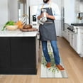 thumbnail image 2 of Lemon Kitchen Mat Set of 2,Spring Summer Lemon Colorful Kitchen Rugs and Mats Non Skid Washable,Farmhouse Kitchen Runner Rugs with Rubber Backing (17"x48"+17"x30"), 2 of 6