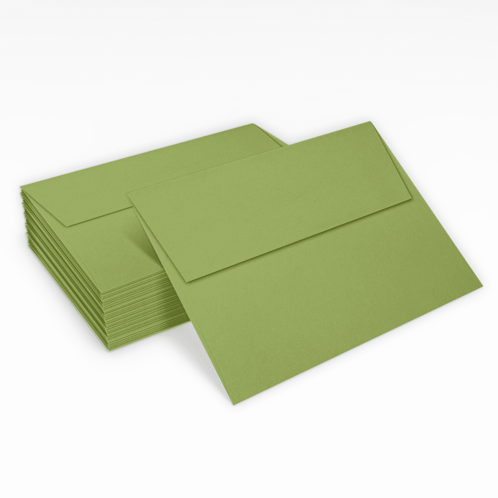 LUXPaper A7 Invitation Envelopes, 5 1/4 x 7 1/4, Avocado, 1000/Pack