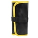 thumbnail image 1 of Bolsa de almacenamiento de placa de hierro resistente para proteger su equipo Organizador de herramientas de pesca negro y amarillo, 1 of 8