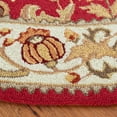thumbnail image 3 of Safavieh Easy Care Myrtle Floral Area Rug, Red/Ivory, 6' x 6' Round, 3 of 11