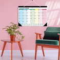 Qtmnekly 1 Set 2024 Calendar Wall Calendar 2024 2025, 18 Months Wall