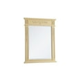 thumbnail image 2 of Elegant Decor Wood Frame Mirror 28 Inch X 36 Inch In Light Antique Beige, 2 of 6