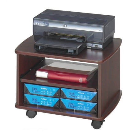 - Picco Duo Printer Stand in Mahogany Finish