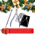 thumbnail image 7 of Cuticle Trimmer 3/4 Jaw Extremely Sharp Cuticle Nippers Scissors Stainless Steel Clippers Cutter Remover Pedicure Manicure Nail Tool, cuticle pusher, nail cuticle trimmer professional cuticle cutter, 7 of 7