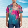 thumbnail image 4 of Lsque Colorful Lightbulb Abstract pattern Hawaiian Shirt for Men, Unisex Summer Beach Casual Short Sleeve Button Down Shirts-XX-Large, 4 of 9