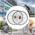 thumbnail image 3 of 27.5" Mountain Bike Wheelset,Aluminum Alloy Rim Disc Brake MTB Wheelset Quick Release Front+Rear Wheels Bike Wheels,for Cassette Bicycle Wheelset, 3 of 7