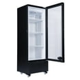 thumbnail image 5 of 21 in. One Glass Door Commercial Display Merchandiser Refrigerator Cooler in Black, ETL Listed, 8 cu. ft. (KM-MDR-1GD-8C), 5 of 13