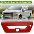thumbnail image 2 of Cubierta de manija de puerta exterior Unique Bargains para Ford F150 2015-2020, rojo, ABS, 1 pieza, 2 of 7