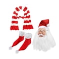 thumbnail image 4 of Máscara de Papá Noel Salvador con calcetines, 4 of 10