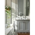 thumbnail image 3 of Chesapeake Linette Black Fabric Stripe Wallpaper, 3 of 4