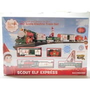 BACHMANN ELF ON THE SHELF SCOUT EXPRESS STEAM ENGINE TRAIN SET HO SCALE BAC00779