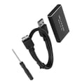 thumbnail image 3 of MSATA to USB 3.0 SSD Enclosure External Hard Drive Disk Box Storage Case Adapter for 30X50mm 30X30mm MSATA SSD, 3 of 10