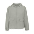 thumbnail image 4 of Razzly Casual Jacket And Pants Set for Women Jackets Women Casual Jackets Women Plead Jacket Womens Casual Outfits Zip up Casual Jacket Casual Jackets for Women for Work Fashion Winter(Light Gray,M), 4 of 6