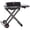 Black, variant on Feasto Roamer Heavy-Duty Foldable Propane Gas Grill, 13000 BTU, 360 sq in Cast Iron Grates, 8-inch Rubber Wheels, Gray