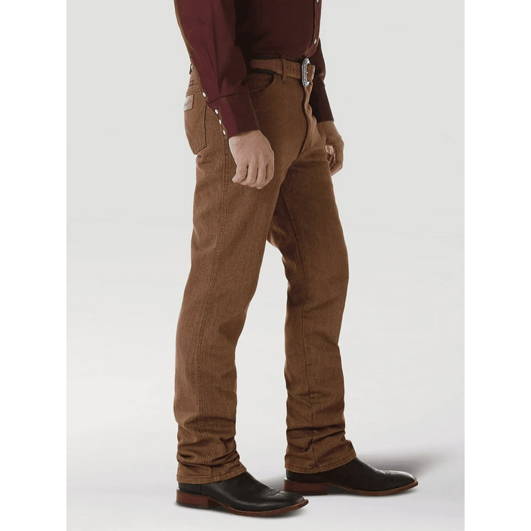 Wrangler Men's Cowboy cut Western 5 scoop Slim Fit front Wrangler Men's Cowboy cut Western 5 scoop Slim Fit front