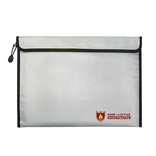 Bolsa De Documentos Ignífuga Bolsa De Almacenamiento Resistente Al Fuego Y Al Agua Para Ipad Documentos En Efectivo Joyas Pasaporte Inevent HA023890-00