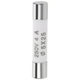 thumbnail image 5 of Fusible de cartucho automotriz 4A 250V 5x25mm de acción rápida reemplazo para amplificador de alarma de audio de estéreo de automóvil 10 piezas, 5 of 5