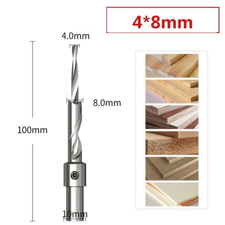 

Woodworking Countersink Drill Bit Salad Drill Step Drill With Double Hole Opener