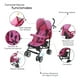 thumbnail image 2 of Carriola de Bastón D' Bebé Aerostar Reclinable Rosa, 2 of 5