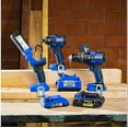 thumbnail image 2 of Kobalt XTR Ensemble Combiné d'Outils Électriques Sans Balais 3 Outils 24 Volts Max avec Étui Rigide (Chargeur Inclus et 2 Batteries Incluses), 2 of 5