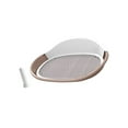 thumbnail image 1 of Dog Toilet with Urinary Column Medium Large Dogs Bedpan Dog Litter Tray Mesh Grids Potty Trainer Coffee, 1 of 8