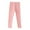 Pink, variant on AherBiu Girls Leggings Cotton Full Length Winter Warm Stretchy Pants Elastic Waist Comfy Toddler Trousers