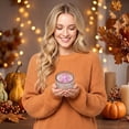 thumbnail image 4 of Halloween Ghost Shaped Aromatherapy Candle for Home Decor, Cute Scented Wax Figurine for Party Favors, Fall Holiday Tabletop Decorations, 1Pack B, 4 of 6