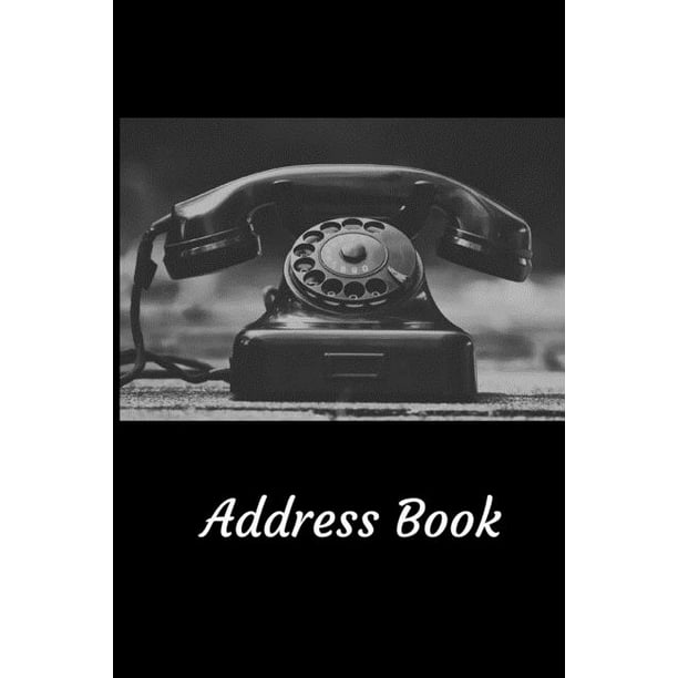 Address Book With Alphabetical Tabs, For Contacts, Addresses, Phone