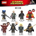 thumbnail image 3 of Minifiguras Bloques De Construcción Marvel Los Vengadores Iron Man Thor Capitán América Doctor Extrañas Figuras Juguetes, 3 of 4