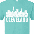 thumbnail image 4 of Inktastic Cleveland Skyline Grunge T-Shirt, 4 of 5