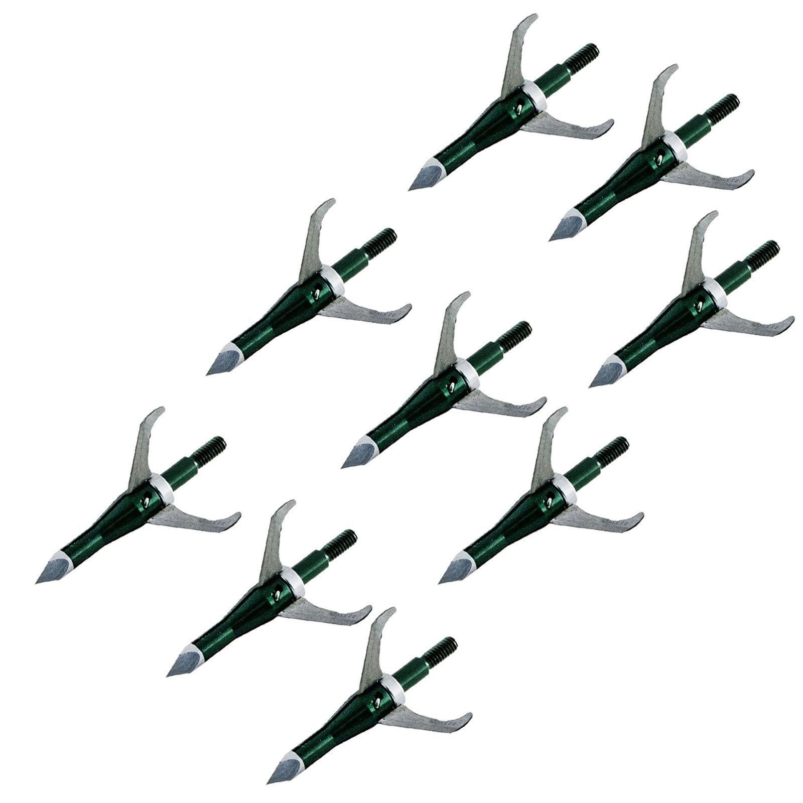 EXCALIBUR X-ACT Mechanical Broadhead 100 gr. Stainless. 3-Blade 1 7/16 Diameter (3 Pack) (6672) Set of 3