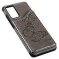 thumbnail image 6 of Allytech Galaxy S20+ Case 6.7", S20 Plus Wallet Case, Slim Fit Butterfly Embossed PU Leather Lightweight Shockproof Full Protection Cards Slots Back Cover Shell for Samsung Galaxy S20+, Gray, 6 of 9