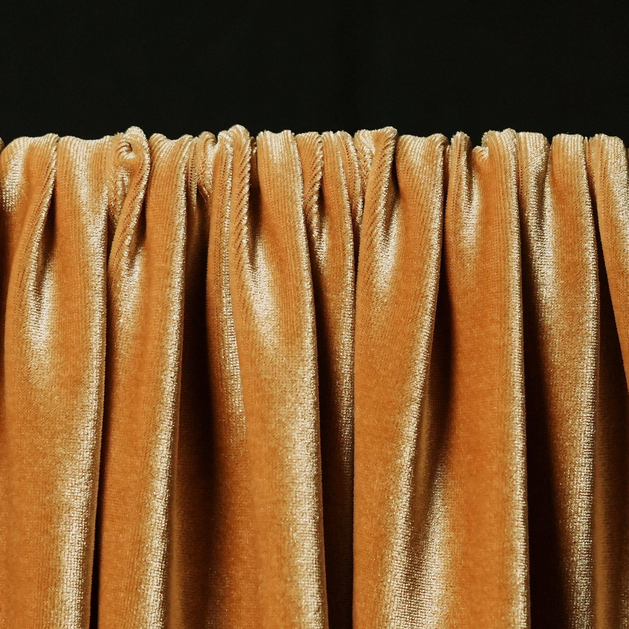 Ice Fabric Stretch Velvet Fabric by the Yard - 60" Wide Soft Stretchy Fabric for Sewing Clothes, Apparel, Costume, Crafts - 90% Polyester 10% Spandex - Beige - 4 Yards