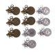 thumbnail image 2 of 10 piezas de aleación , colr, colgante, , conectores, reloj granajes con abalorios de abejas, colres hechos DIY, colgante Gloria Reloj de engranaje Abejas encantos, 2 of 8