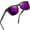 Purple, variant on Womens Polarized Sunglasses UV400 Protection Classic Retro Driving Sun Glasses Trendy Fashion Shades (Purple)