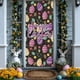 thumbnail image 4 of Cortinas de Puerta para Ventana de Puerta Decoraciones de Fiesta de la Cortina de la Puerta de Pascua, Cubierta de Poliéster de 180x90cm para Aulas, Oficinas, Tiendas Y Decoraciones de Fiesta de Pascu, 4 of 6