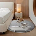thumbnail image 2 of Koala Bathing Round Area Rug 8Ft Washable Large Circle Rugs for Living Room Dorm, Modern Abstract Bathtub Cute Animal Shower Non-Slip Carpet Floor Mats Indoor Outdoor Carpet Runner Home Decor, 2 of 8