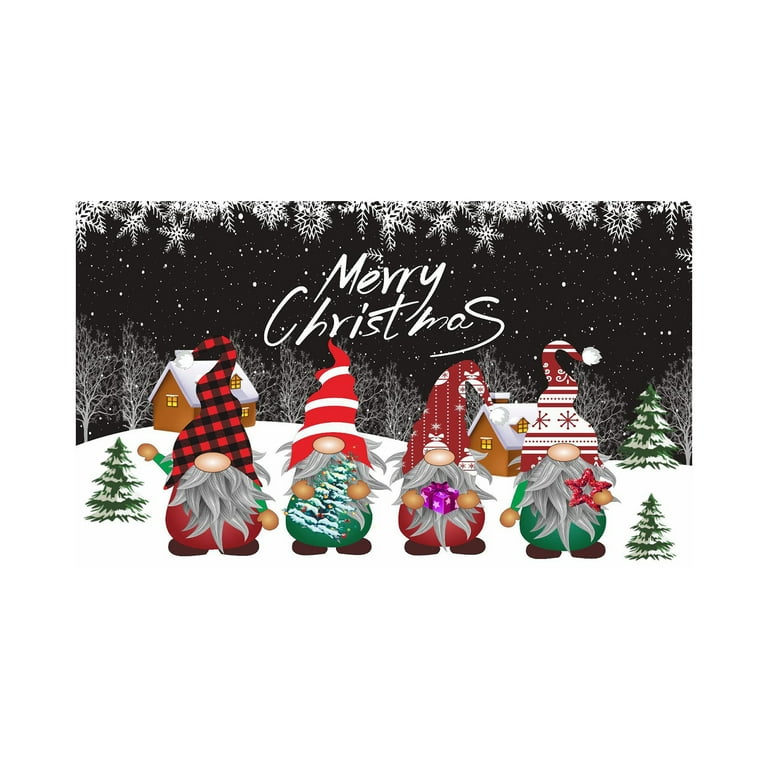 Christmas Tapestry Wall Hanging Xmas Winter Wall Tapestry Fabric Art Decorations Walmart