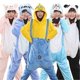 thumbnail image 1 of Kigurumi Stitch Pajama Adult Animal Onesie Women Men Couple Anime Winter Panda Pajamas Suit Sleepwear Flannel Pijamas, 1 of 4