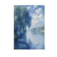 thumbnail image 6 of Yayeee Garden Flag 28" x 40" Double Sided Outdoor Yard Lawn Holiday Decorations, Plants and River, 6 of 6